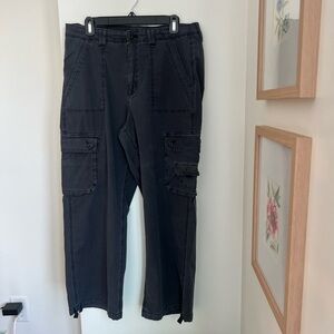American Eagle Dark Grey/Black Cargo Pants